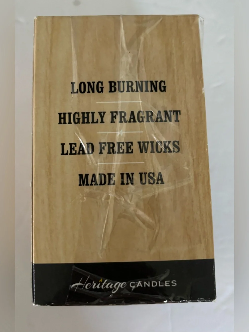 Rain Scented Candle - Blue High Fragrant and lead free wick.